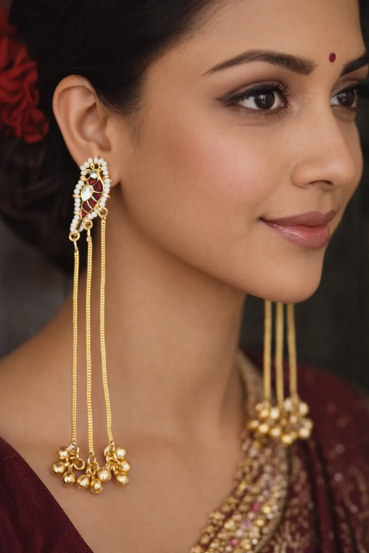 ZAHINA KASHMIRI EARRINGS