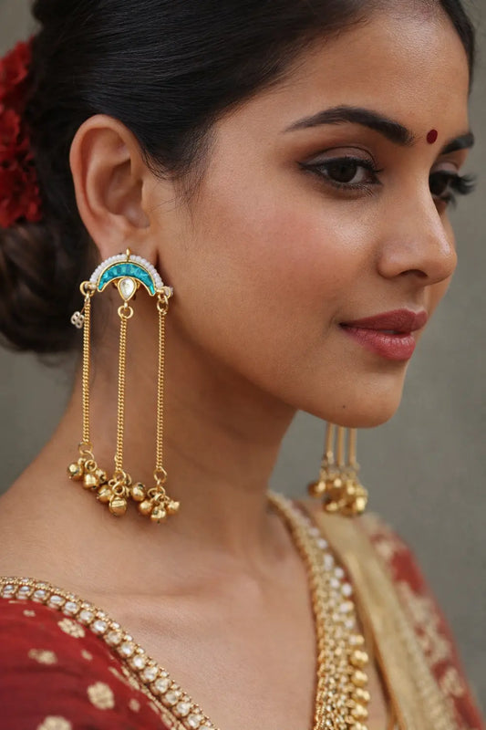 RAMAYA KASHMIRI EARRINGS
