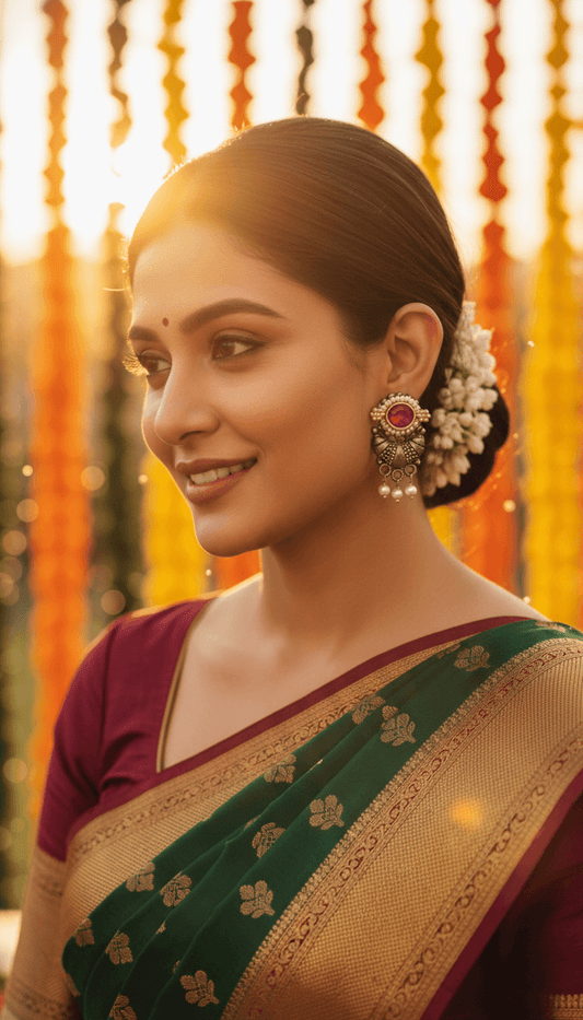 KUNDAN EARRING