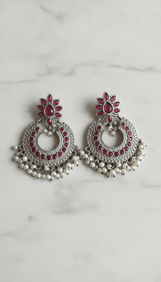 ANUHITA Ethnic Statement Earrings